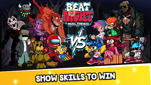 Beat Shooter Night: Rap Battle screenshot