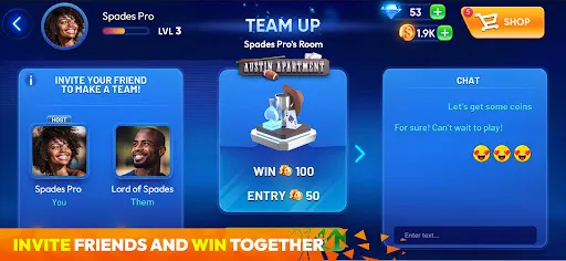 Spades Masters - Card Game screenshot