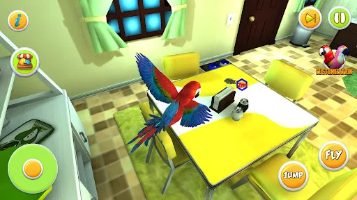Parrot Simulator: Pet World 3D screenshot