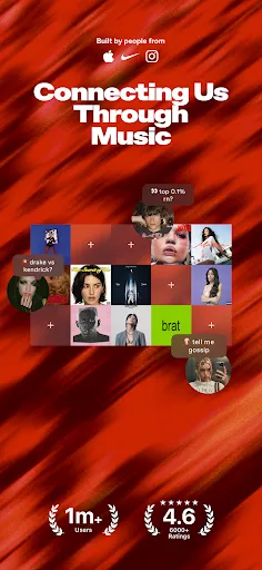 EQUALS - Music Social Network screenshot