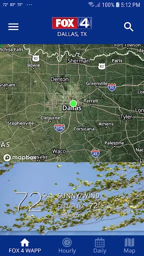 FOX 4: DFW WAPP - Weather screenshot