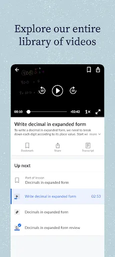 Khan Academy screenshot