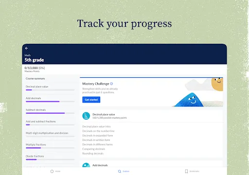 Khan Academy screenshot