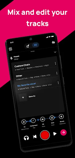 Voloco: Auto Vocal Tune Studio screenshot