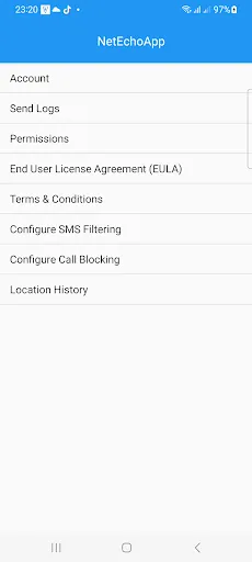 Parental Control NetEchoAPP screenshot