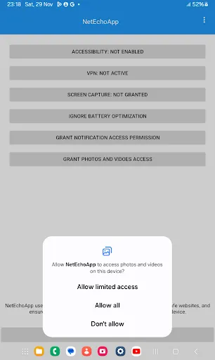 Parental Control NetEchoAPP screenshot