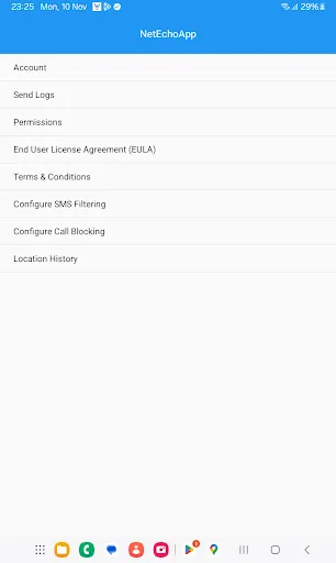 Parental Control NetEchoAPP screenshot