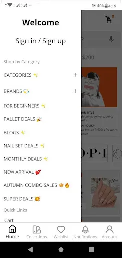 T4N Nail Supply screenshot