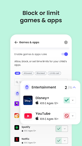 Qustodio Parental Control App screenshot