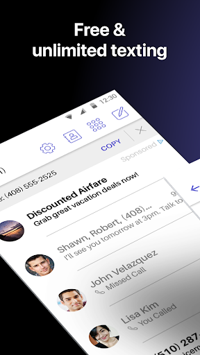 Text Free: Calling & Texting screenshot