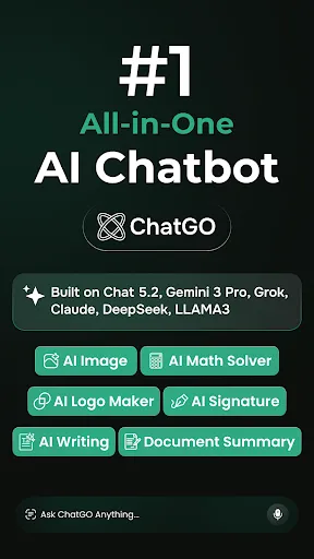 ChatGO: AI Chatbot Assistant screenshot