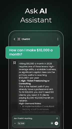 ChatGO: AI Chatbot Assistant screenshot