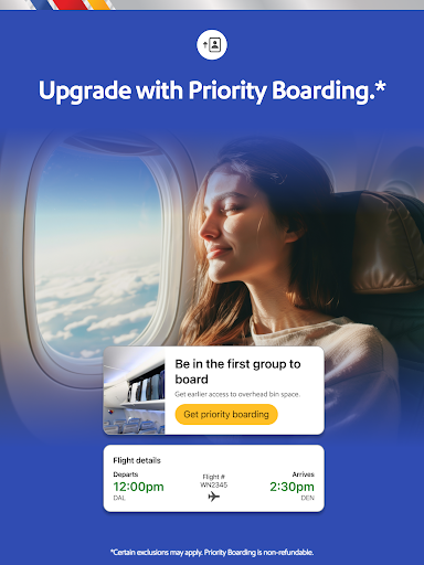 Southwest Airlines: Travel App screenshot