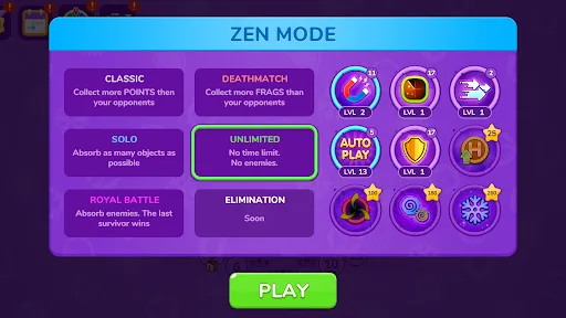 Holein eating games io offline screenshot