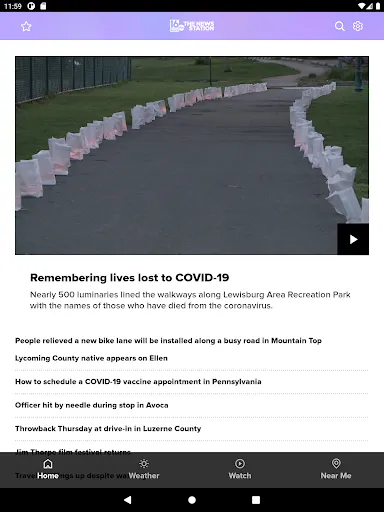 WNEP The News Station screenshot