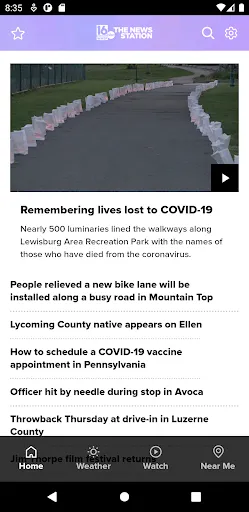 WNEP The News Station screenshot