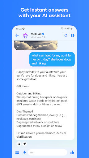 Messenger screenshot