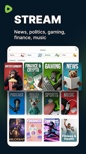 Rumble: Stream & Watch Videos screenshot