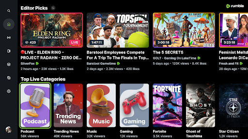 Rumble: Stream & Watch Videos screenshot