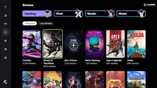 Rumble: Stream & Watch Videos screenshot