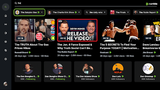 Rumble: Stream & Watch Videos screenshot