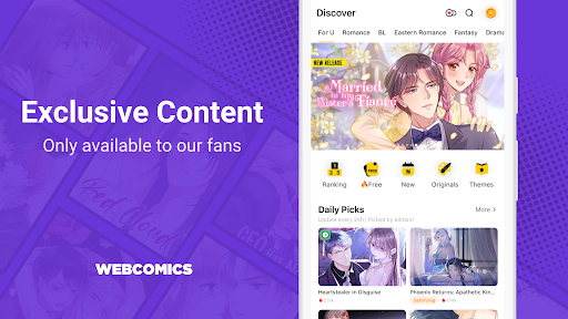 WebComics - Webtoon & Manga screenshot