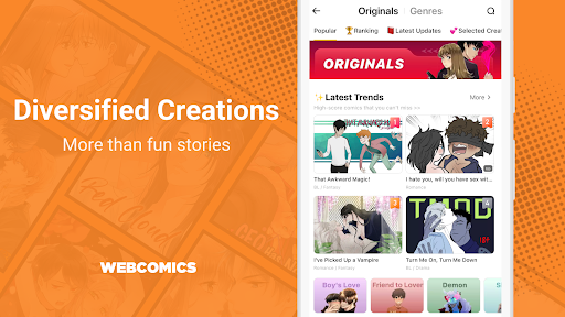 WebComics - Webtoon & Manga screenshot