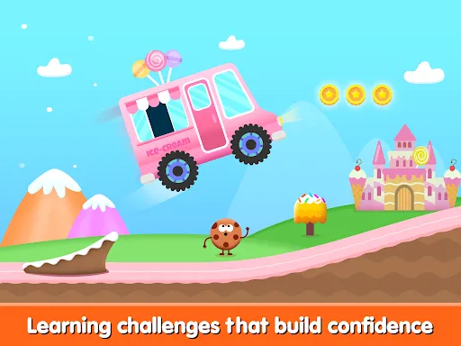 Kids Monster Truck Games 2+ screenshot
