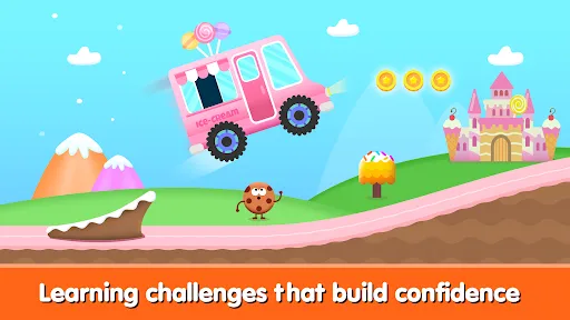 Kids Monster Truck Games 2+ screenshot
