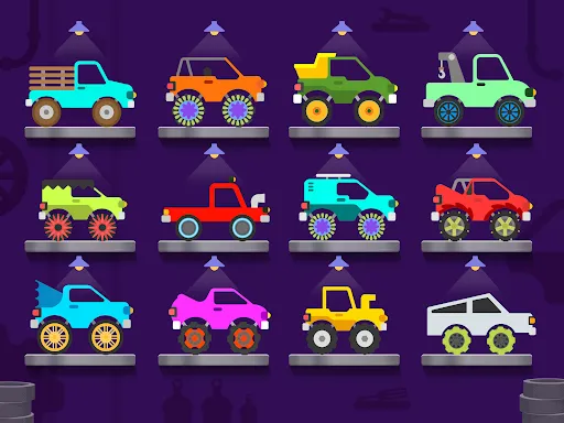 Kids Monster Truck Games 2+ screenshot