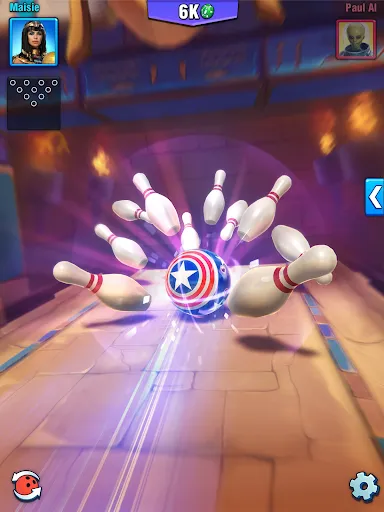 Bowling Crew — 3D bowling game screenshot