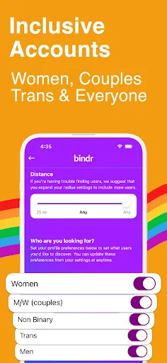 Bindr: Bisexual & LGBTQ Dating screenshot