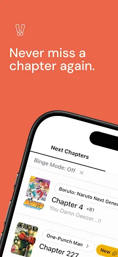 MangaTime - Manga Tracker screenshot