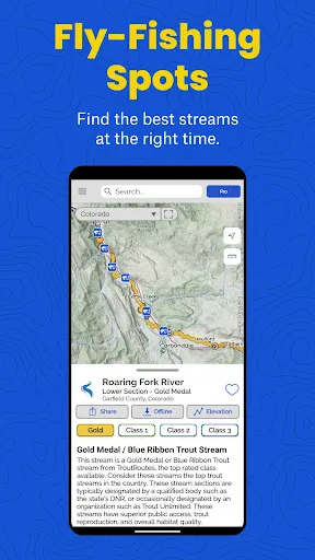 TroutRoutes: Trout Fishing App screenshot