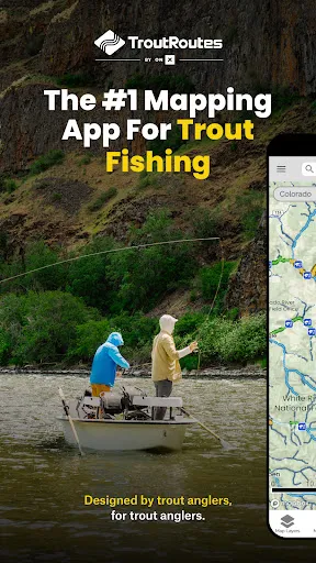 TroutRoutes: Trout Fishing App screenshot