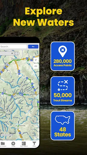 TroutRoutes: Trout Fishing App screenshot