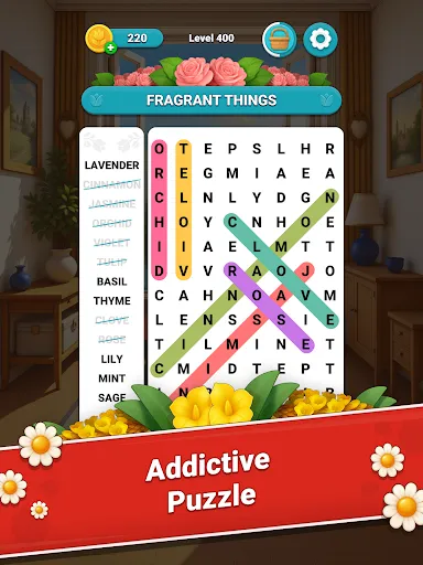 Blossom Word Search screenshot