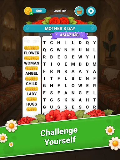 Blossom Word Search screenshot