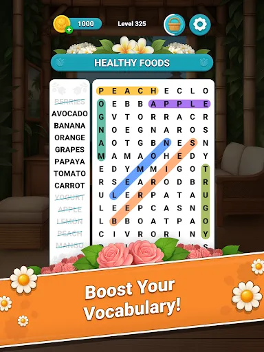 Blossom Word Search screenshot