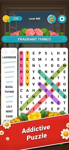 Blossom Word Search screenshot