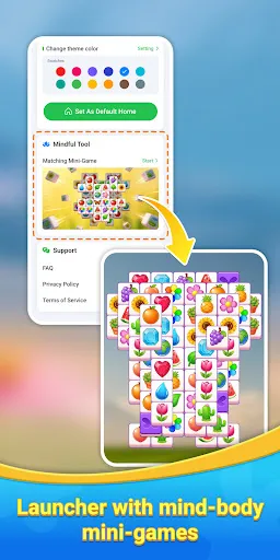 Nature Trio: Relax Launcher screenshot