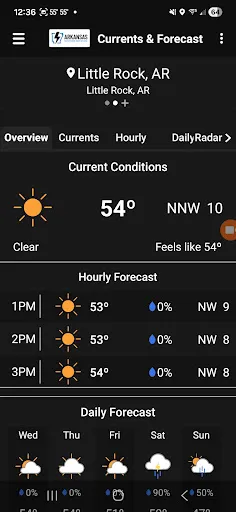 Arkansas Weather Network screenshot