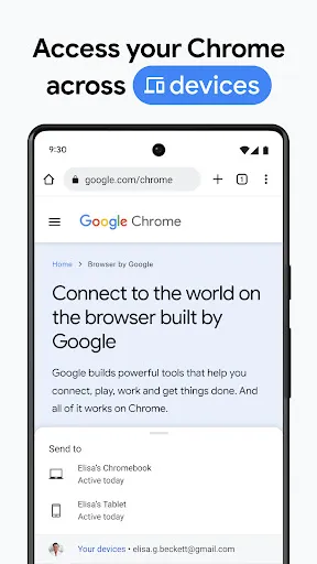 Chrome Beta screenshot