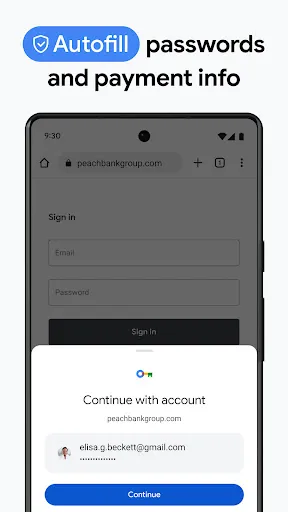 Chrome Beta screenshot