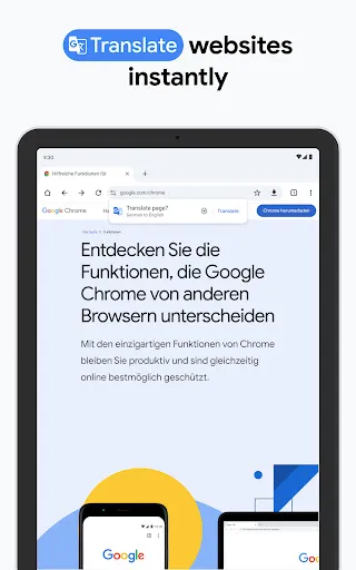 Chrome Beta screenshot