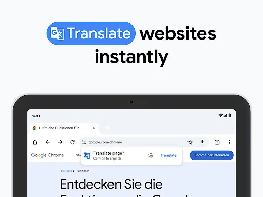 Chrome Beta screenshot