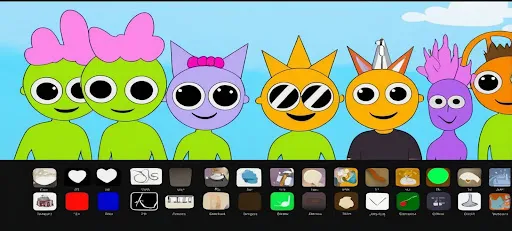 Sprunki Beats Phase 4 screenshot
