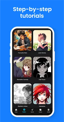 Learn to Draw Anime by Steps screenshot
