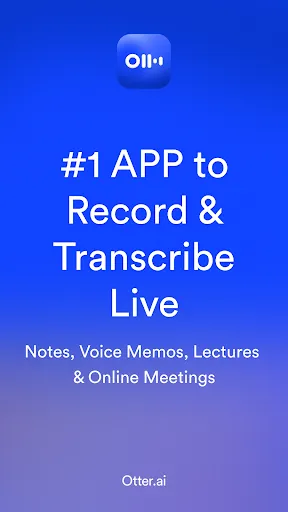 OtterAI Transcribe Voice Notes screenshot