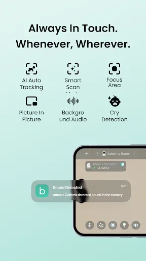 Babysense: Baby Monitor Camera screenshot